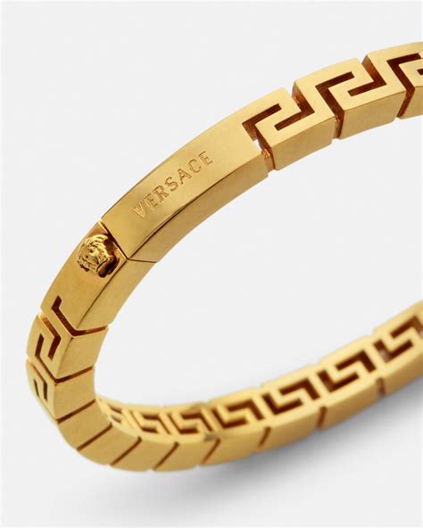 versace bracelet black|Versace bangle.